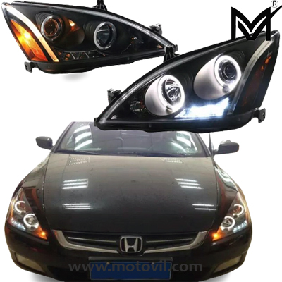 honda accord modified headlights