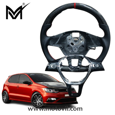polo carbon fibre steering wheel